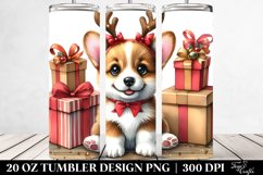 Baby Pembroke Welsh Corgi with Crazy Haircut 20 Oz Tumbler Product Image 2