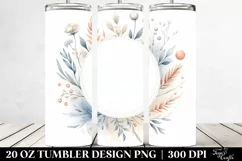 Colorful Flowers,20 oz Tumbler Product Image 2