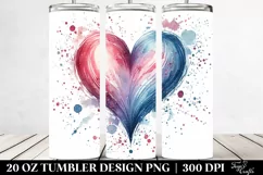 Valentines 20 Oz Tumbler Png Product Image 2