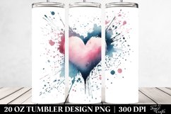 Love 20 Oz Tumbler Png Product Image 2