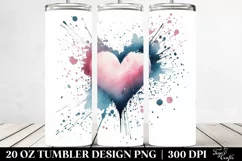 Love 20 Oz Tumbler Png Product Image 2