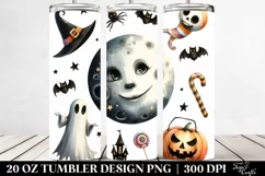 Funny Haloween Moon Clipart 20 Oz Tumbler Product Image 2