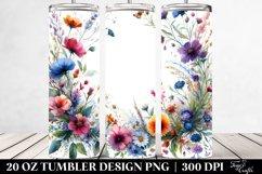 Vibrant Abstract Frame | 20 oz Tumbler Product Image 2
