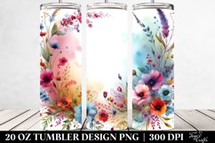 Vibrant Abstract Frame | 20 oz Tumbler Product Image 2