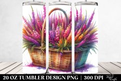 Colorful Heather Basket | 20 oz Tumbler Product Image 2