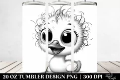 Crazy Baby Swan Tumbler Product Image 2