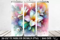 Vibrant Gardenia Tumbler Product Image 2