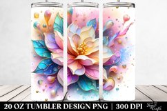 Vibrant Gardenia Tumbler Product Image 2