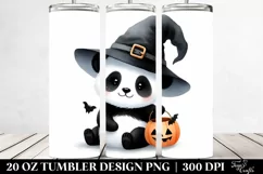 Cute Baby Panda 20 Oz Tumbler Product Image 2