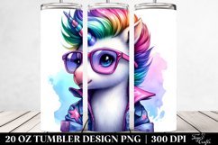 Contempt Baby Unicorn, 20 Oz Tumbler Product Image 2