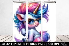 Contempt Baby Unicorn, 20 Oz Tumbler Product Image 2
