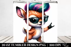 Proud Baby Deer Dancing | 20 oz Tumbler Product Image 2