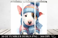 Expressive Baby Bull Terrier | 20 Oz Tumbler Product Image 2