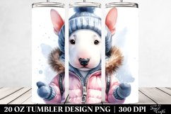 Expressive Baby Bull Terrier | 20 Oz Tumbler Product Image 2
