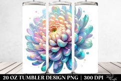Detailed Shiny Chrysanthemum | 20 oz Tumbler Product Image 2