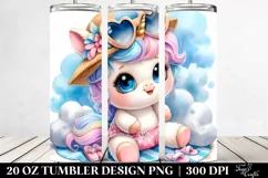 Beachwear Unicorn Cloud | 20 Oz Tumbler Product Image 2