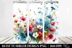 Colorful Wild Flowers | 20 oz Tumbler Product Image 2