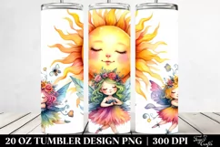 Colorful Fairy Sun | 20 Oz Tumbler Product Image 2