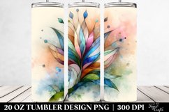 Vibrant Snowdrop Tumbler | 20 oz Tumbler Product Image 2