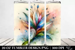 Vibrant Snowdrop Tumbler | 20 oz Tumbler Product Image 2
