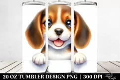 Funny Crazy Baby Beagle | 20 Oz Tumbler Product Image 2