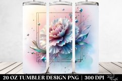 Shiny Carnation Tumbler | 20 oz Tumbler Product Image 2