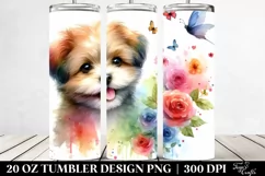 Colorful Cute Dog | 20 oz Tumbler Product Image 2