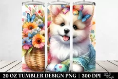 Colorful Cute Dog | 20 oz Tumbler Product Image 2