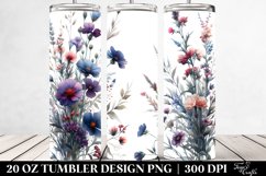 Wild Flowers, Bold and Beautiful | 20 Oz Tumbler Product Image 2