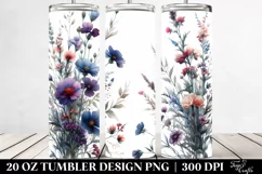 Wild Flowers, Bold and Beautiful | 20 Oz Tumbler Product Image 2