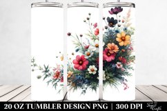 Wild Flowers, Bold and Beautiful | 20 Oz Tumbler Product Image 2