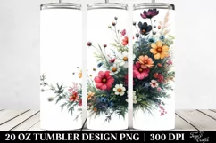 Wild Flowers, Bold and Beautiful | 20 Oz Tumbler Product Image 2