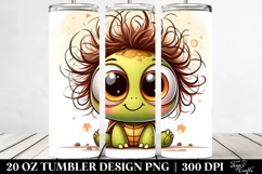 Crazy Looking Baby Turtle | 20 Oz Tumbler Product Image 2