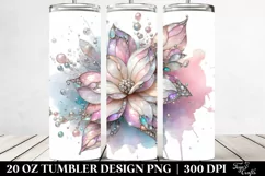 simplistic Shiny Gardenia Crocus Tumbler|20 oz Tumbler Product Image 2