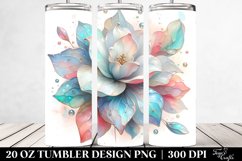 simplistic Shiny Gardenia Crocus Tumbler|20 oz Tumbler Product Image 2