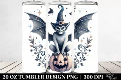 Simple Halloween Gargoyle | 20 oz Tumbler Product Image 2