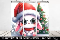 Enthusiastic Baby Bunny 20 Oz Tumbler Product Image 2
