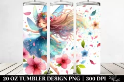 Colorful Fairy Spring Petals | 20 Oz Tumbler Product Image 2