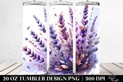 Shiny Lavender Tumbler Product Image 2