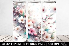 Spring Petals Tumbler | 20 Oz Tumbler Product Image 2