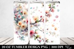 Spring Petals Tumbler | 20 Oz Tumbler Product Image 2