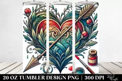 Love 20 Oz Tumbler Png Product Image 2