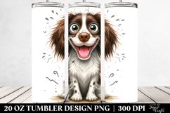Crazy Looking English Springer Spaniel | 20 Oz Tumbler Product Image 2