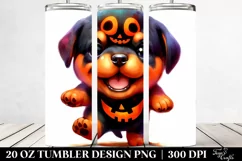 Dancing Baby Rottweiler 20 Oz Tumbler Product Image 2