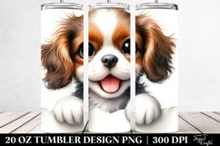 Cute Baby Cavalier King Charles Spaniel | 20 Oz Tumbler Product Image 2