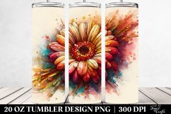 Wooden Gerbera Tumbler Product Image 2