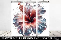 Shiny Hibiscus | 20 Oz Tumbler Product Image 2