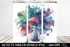 Colorful Magical Mushroom Tumbler Product Image 2