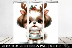 Expressive Baby Shih Tzu 20 Oz Tumbler Product Image 2