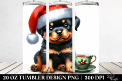 Cute Baby Rottweiler 20 Oz Tumbler Product Image 2